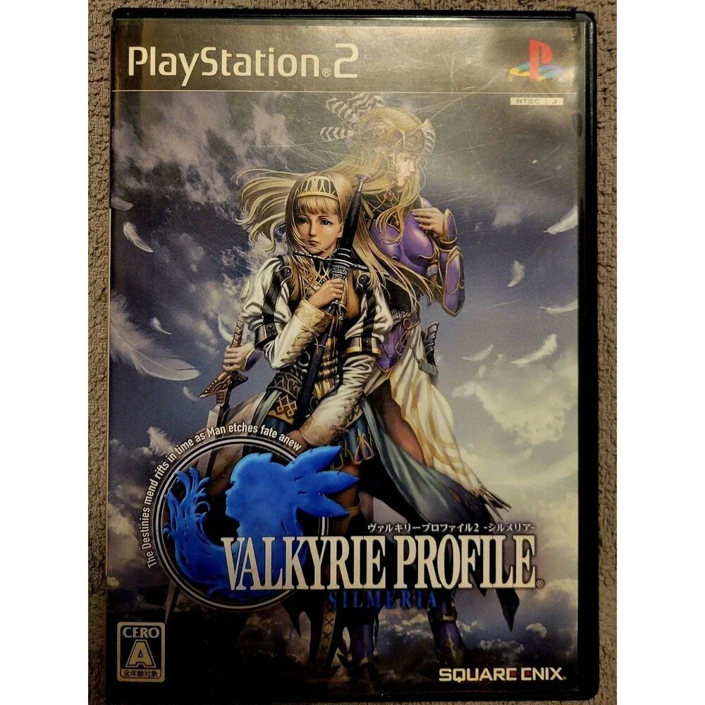 Valkyrie Profile 2: Silmeria (2006) Japanese SONY PLAYSTATION 2 PS2, FAST SHIPP